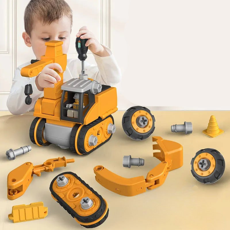 Bouwset voor Kinderen met Creatieve Techniek en Speelse Constructie