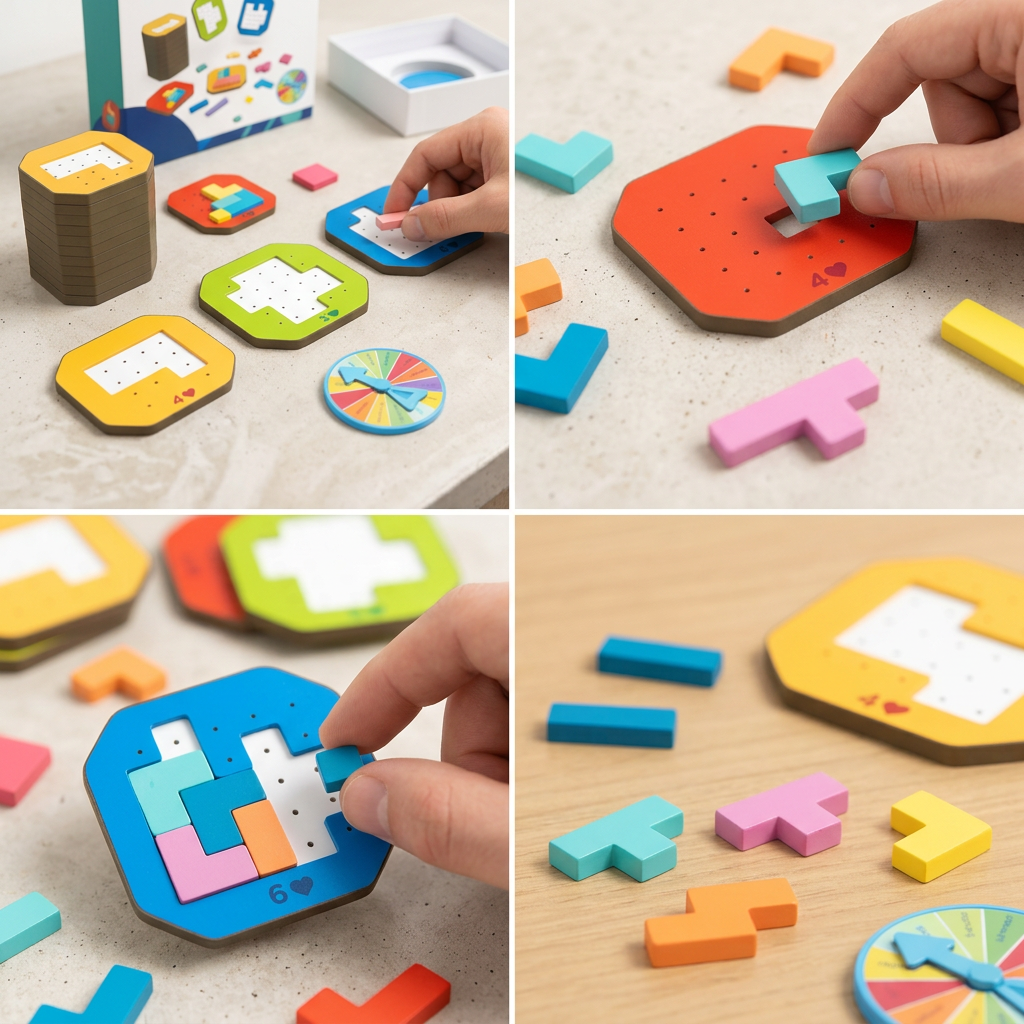 Logica Puzzelspel Met 108 Onderdelen Voor Creatief Denkplezier