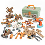 Creatieve Gereedschapsset Met Bouwonderdelen Voor Jonge Ontdekkers