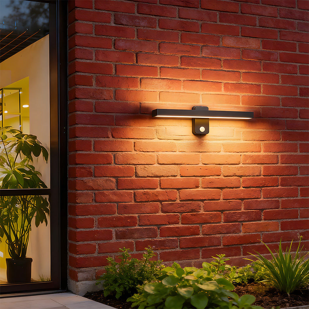 buitenlamp met aluminium behuizing en geïntegreerde led module