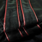 Bikerjack voor Heren van Imitatieleer met Rits en Streepdetails