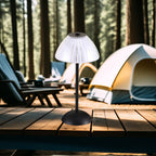 Oplaadbare led-tafellamp met touchbediening en drie lichtstanden