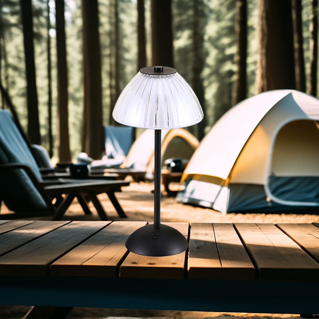 Oplaadbare led-tafellamp met touchbediening en drie lichtstanden