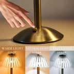 Oplaadbare led-tafellamp met touchbediening en drie lichtstanden