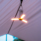 LED‑Draaglamp met Accuverlichting en Flexibele Binnen‑ en Buiten­sfeer