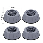 Antivibratie‑ en Antislip Pads voor Wasmachines en Meubels (4 Stuks)