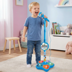 Karaoke Set Voor Kinderen Met Microfoon En Verstelbare Standaard