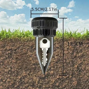 Verborgen Sleutelkluis In Sprinklerontwerp Voor Discrete Buitenopslag
