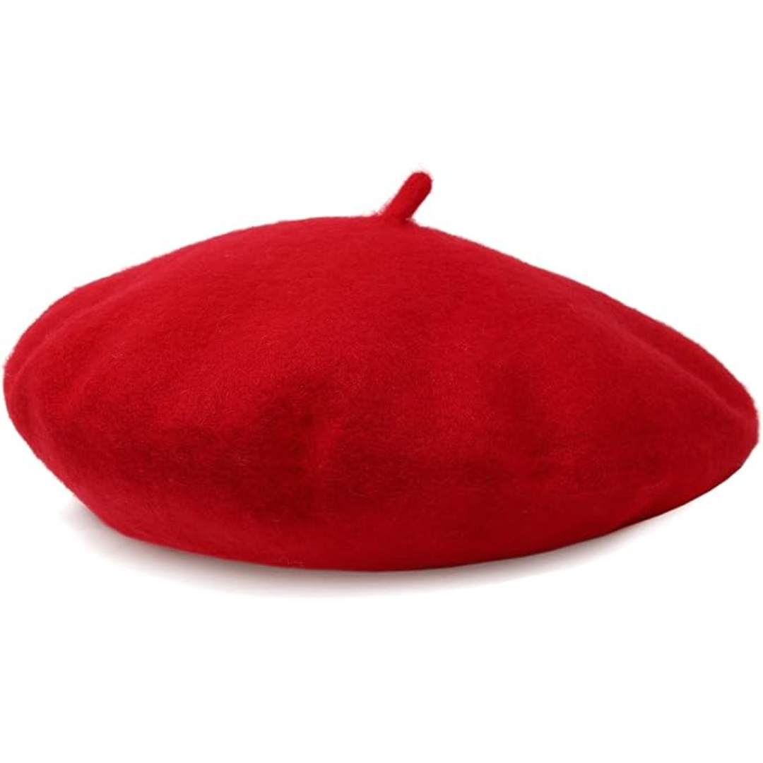 Dames Winter Baret met Polyester en Klassieke Zachte Textuur