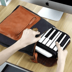 Opvouwbaar Toetsenbord met Ingebouwde Luidsprekers en USB‑MIDI‑Aansluiting