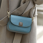 Leren Crossbodytas met Magnetische Sluiting en Verstelbare Schouderriem