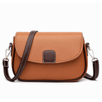 Leren Crossbodytas met Magnetische Sluiting en Verstelbare Schouderriem