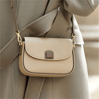 Leren Crossbodytas met Magnetische Sluiting en Verstelbare Schouderriem