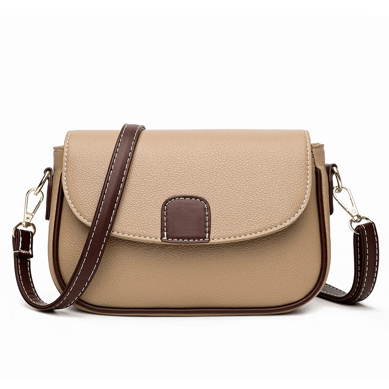 Leren Crossbodytas met Magnetische Sluiting en Verstelbare Schouderriem