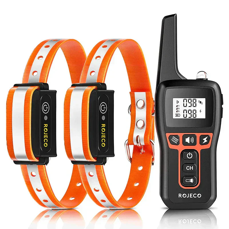 Elektrische Honden Trainingshalsband Met Bereik Van 1000m En Meerdere Modi