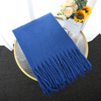 Sjaal Winter Lang met Polyester en Zachte Luxe Structuur