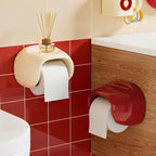 Retro Toiletrolhouder Met Hoogglanzende Afwerking Voor Een Stijlvolle En Opgeruimde Badkamer