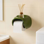 Retro Toiletrolhouder Met Hoogglanzende Afwerking Voor Een Stijlvolle En Opgeruimde Badkamer