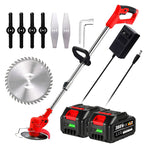 Snoerloze Grastrimmer met Telescopische Verstelling en Krachtige 24V Motor