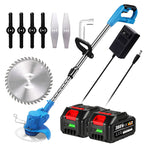 Snoerloze Grastrimmer met Telescopische Verstelling en Krachtige 24V Motor