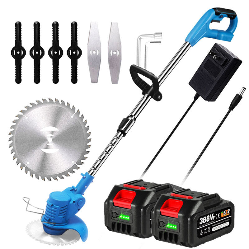 Snoerloze Grastrimmer met Telescopische Verstelling en Krachtige 24V Motor