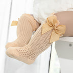 Baby Sokken met Cotton en Grote Strikvorm