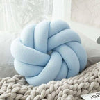 Decoratief Knoopkussen Met Zachte Pluche Afwerking