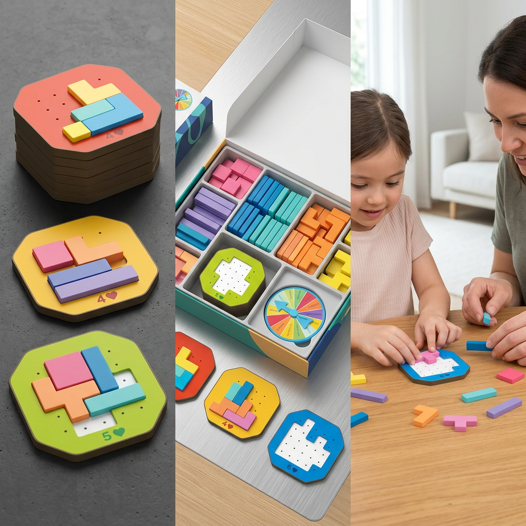 Logica Puzzelspel Met 108 Onderdelen Voor Creatief Denkplezier