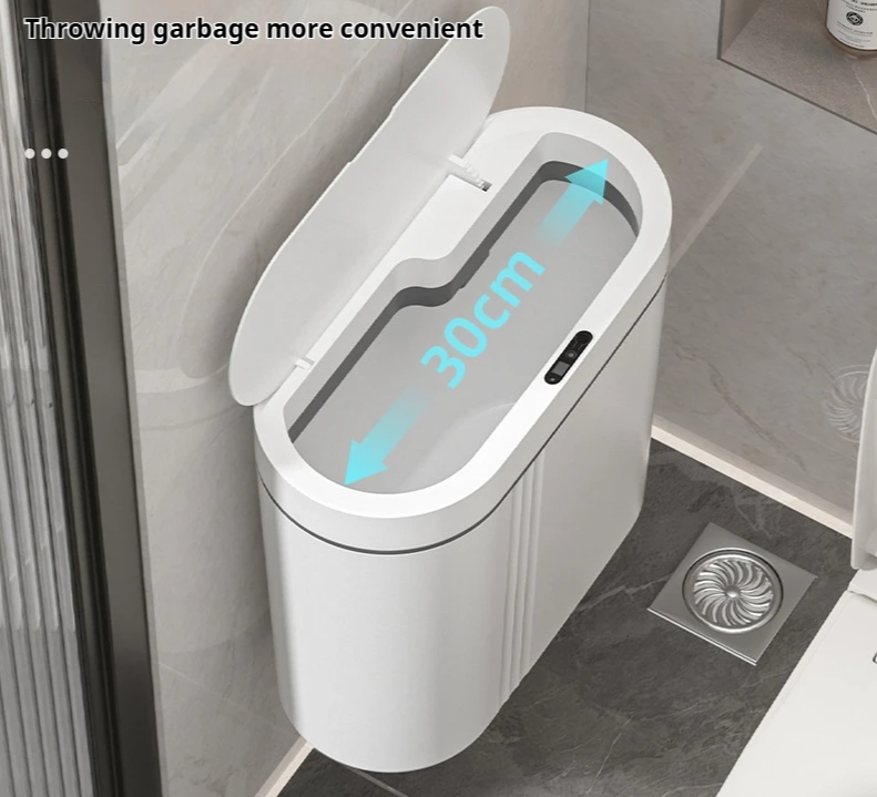 Automatische Sensorprullenbak van 9 Liter met Wandmontage en Waterdichte Constructie