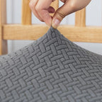 Stoelhoezen Set Polyester Jacquard Elastisch Compact Ontwerp