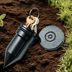 Verborgen Sleutelkluis In Sprinklerontwerp Voor Discrete Buitenopslag