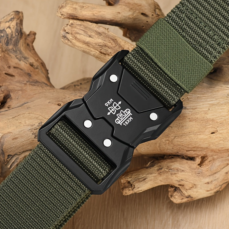 Nylon Outdoor Riemenset met Snelle Metalen Gesp