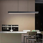 Lineaire Metalen LED Hanglamp Met Acrylkap