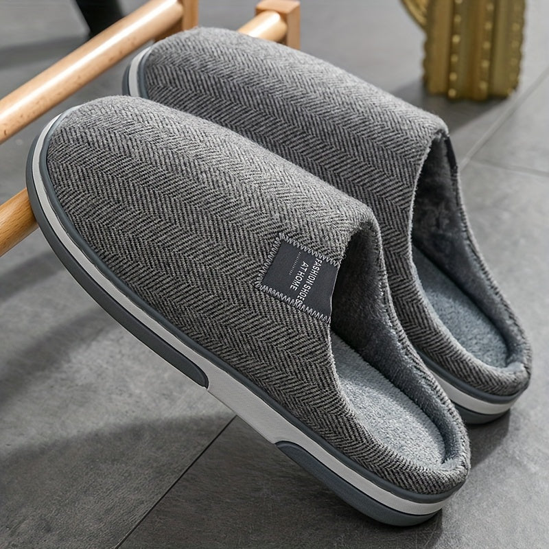 Warme Pantoffels Met Zachte Pluche Voering Voor Comfortabele En Gezellige Dagen Thuis