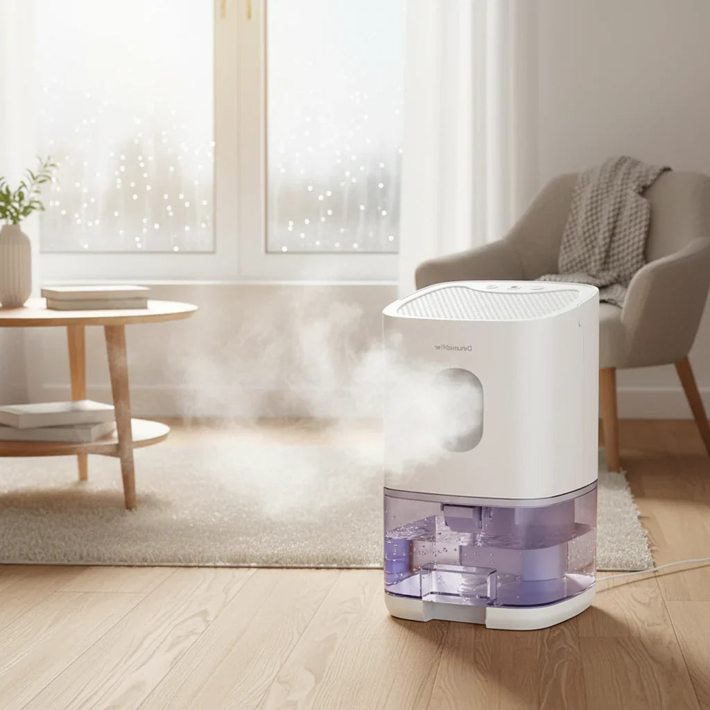 Compacte Luchtontvochtiger Voor Een Frissere En Comfortabele Binnenomgeving