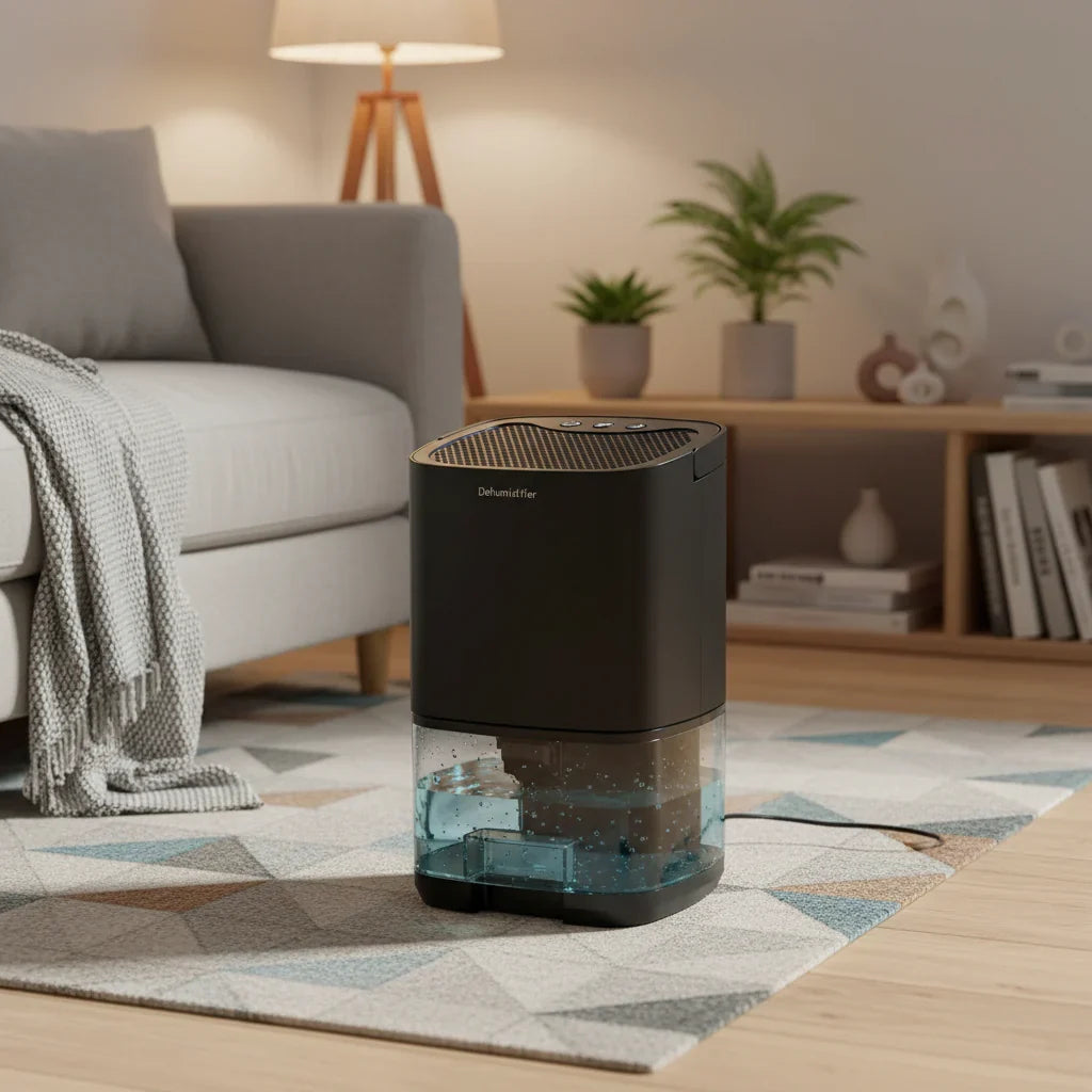 Compacte Luchtontvochtiger Voor Een Frissere En Comfortabele Binnenomgeving