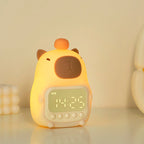 Kinderlamp Met Stille Wekker En Zachte Lichtmodus Voor Rustige Nachten