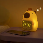 Kinderlamp Met Stille Wekker En Zachte Lichtmodus Voor Rustige Nachten
