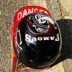 Cap‑Stijl Motorhelm met Sterke ABS‑Constructie en Veiligheidscertificering