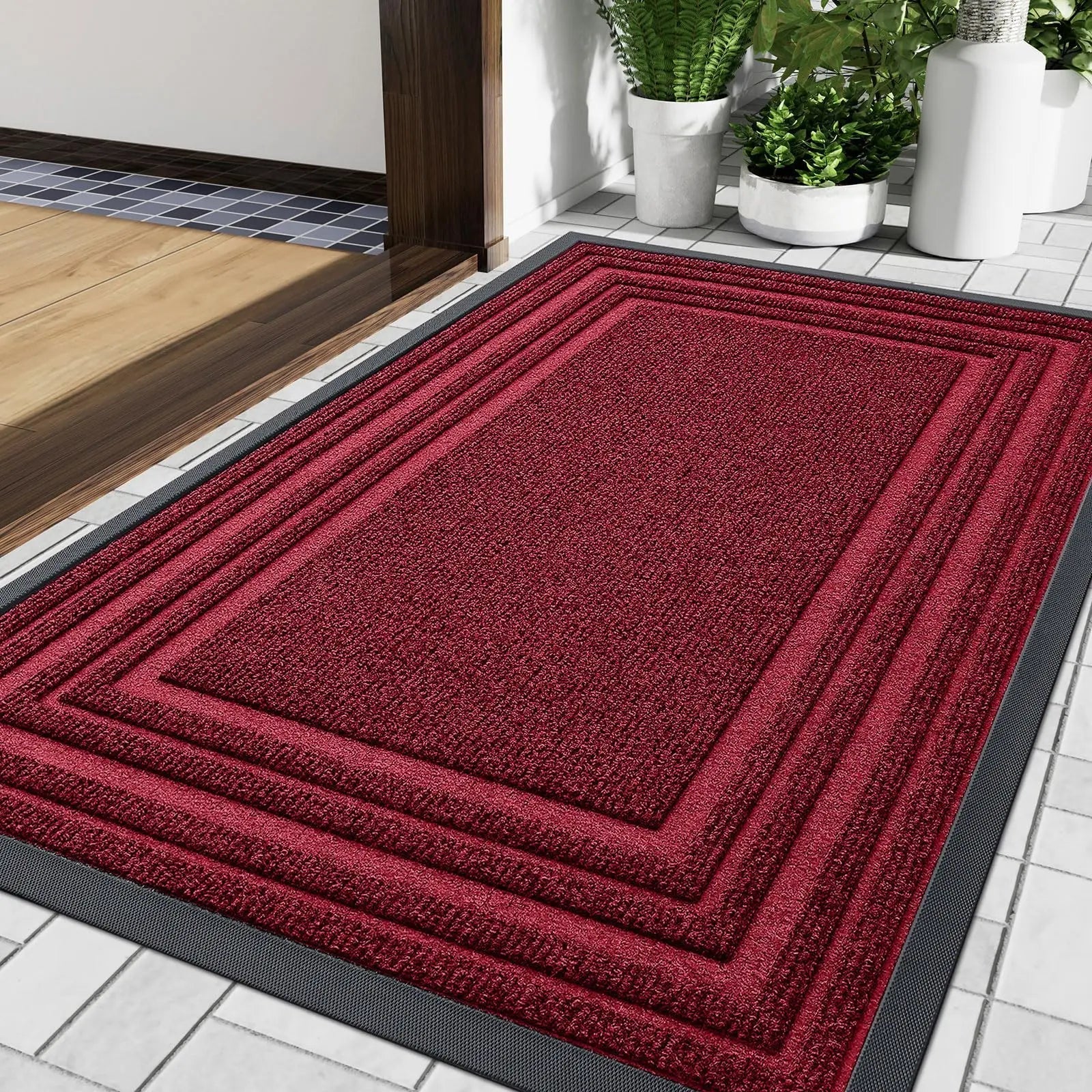 Deurmat met Antislip Onderkant voor Binnen en Buiten