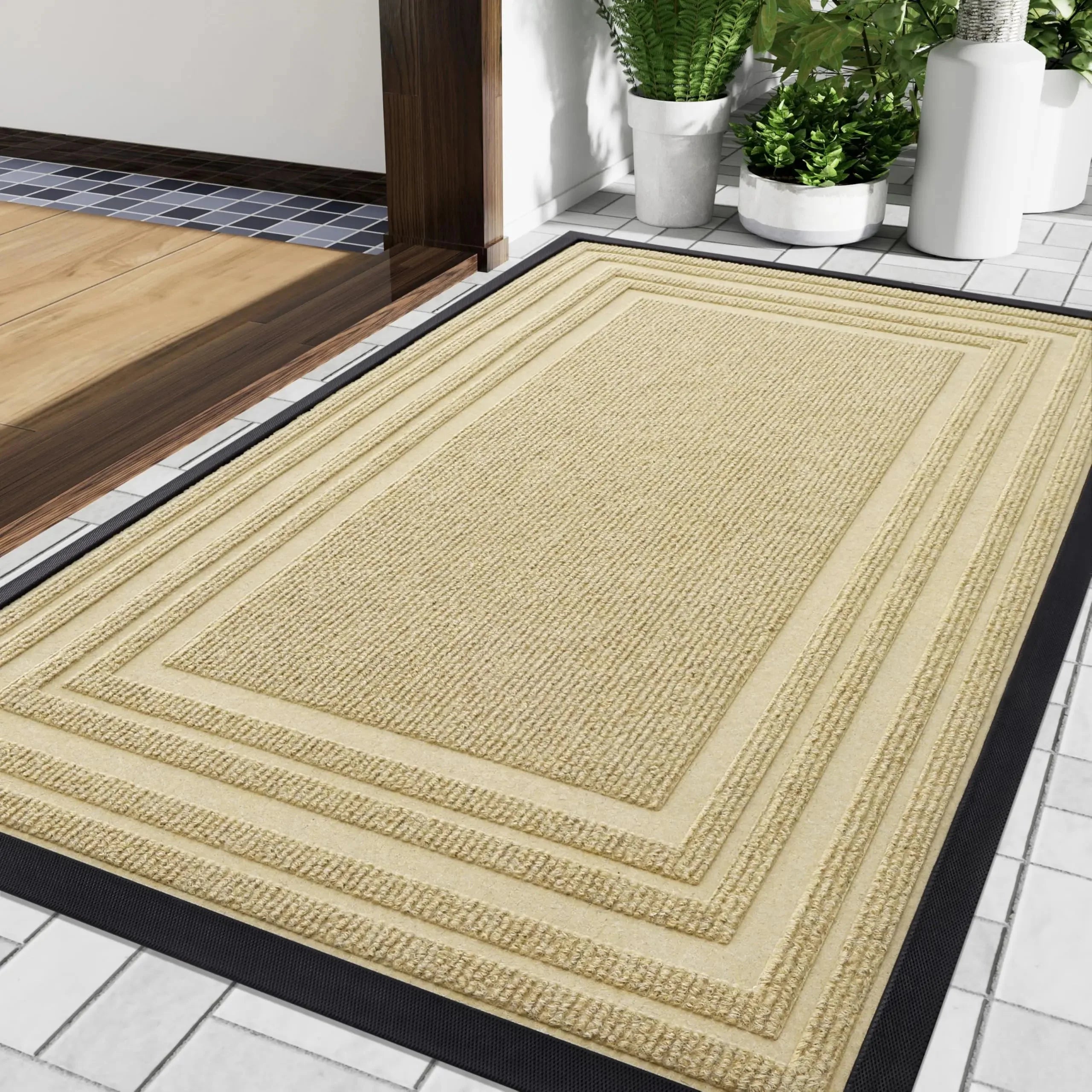 Deurmat met Antislip Onderkant voor Binnen en Buiten