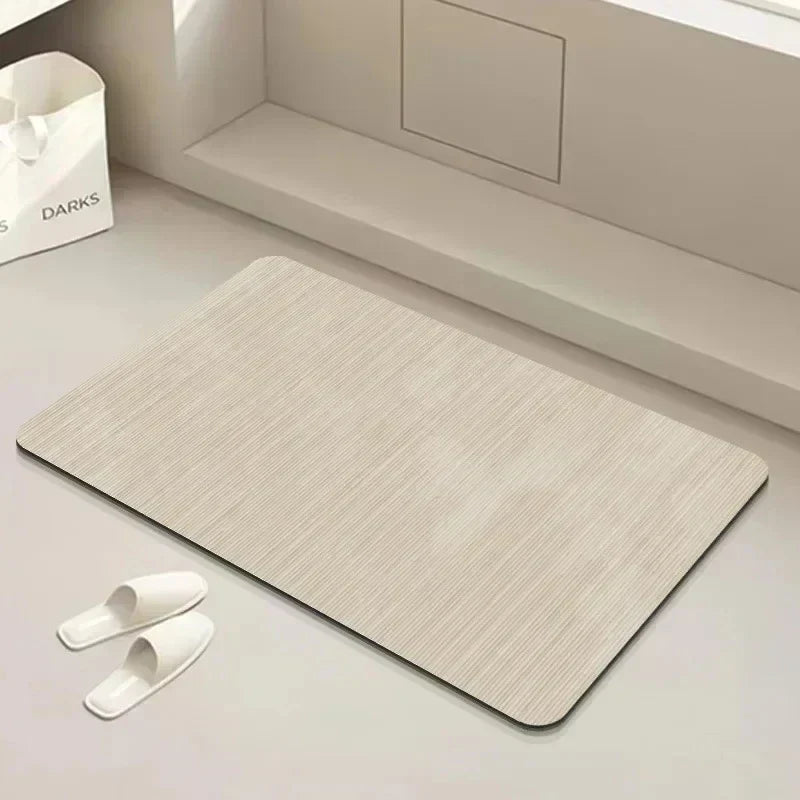 Diatomiet Badmat Met Sneldrogende En Antislip Eigenschappen Voor Dagelijks Gebruik