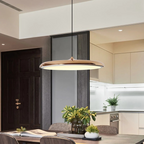 Scandinavische Hanglamp met LED‑Techniek en Minimalistisch Metaal‑Acryl Ontwerp