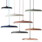 Scandinavische Hanglamp met LED‑Techniek en Minimalistisch Metaal‑Acryl Ontwerp