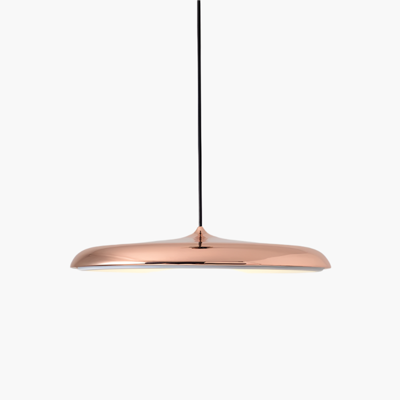 Scandinavische Hanglamp met LED‑Techniek en Minimalistisch Metaal‑Acryl Ontwerp
