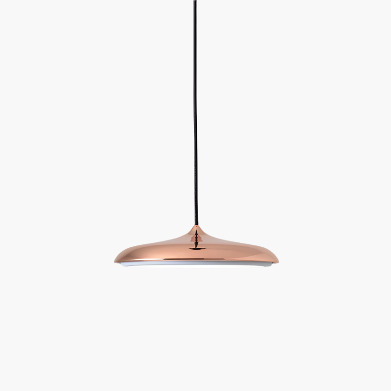 Scandinavische Hanglamp met LED‑Techniek en Minimalistisch Metaal‑Acryl Ontwerp