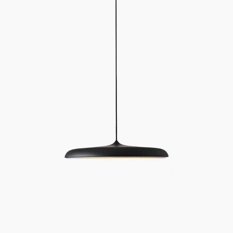 Scandinavische Hanglamp met LED‑Techniek en Minimalistisch Metaal‑Acryl Ontwerp