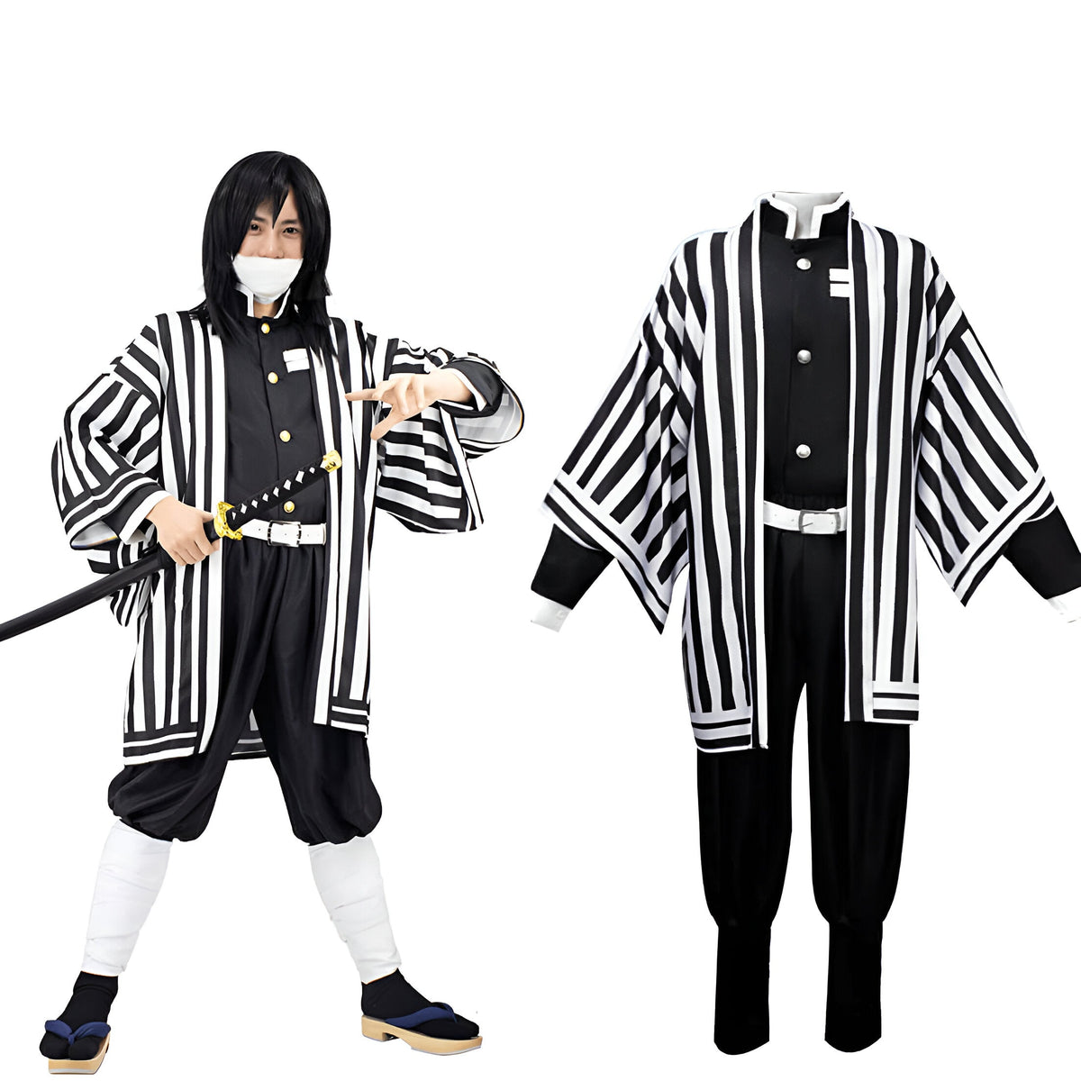 Halloween Kostuum met Kimono Model en Comfortabele Draagstijl