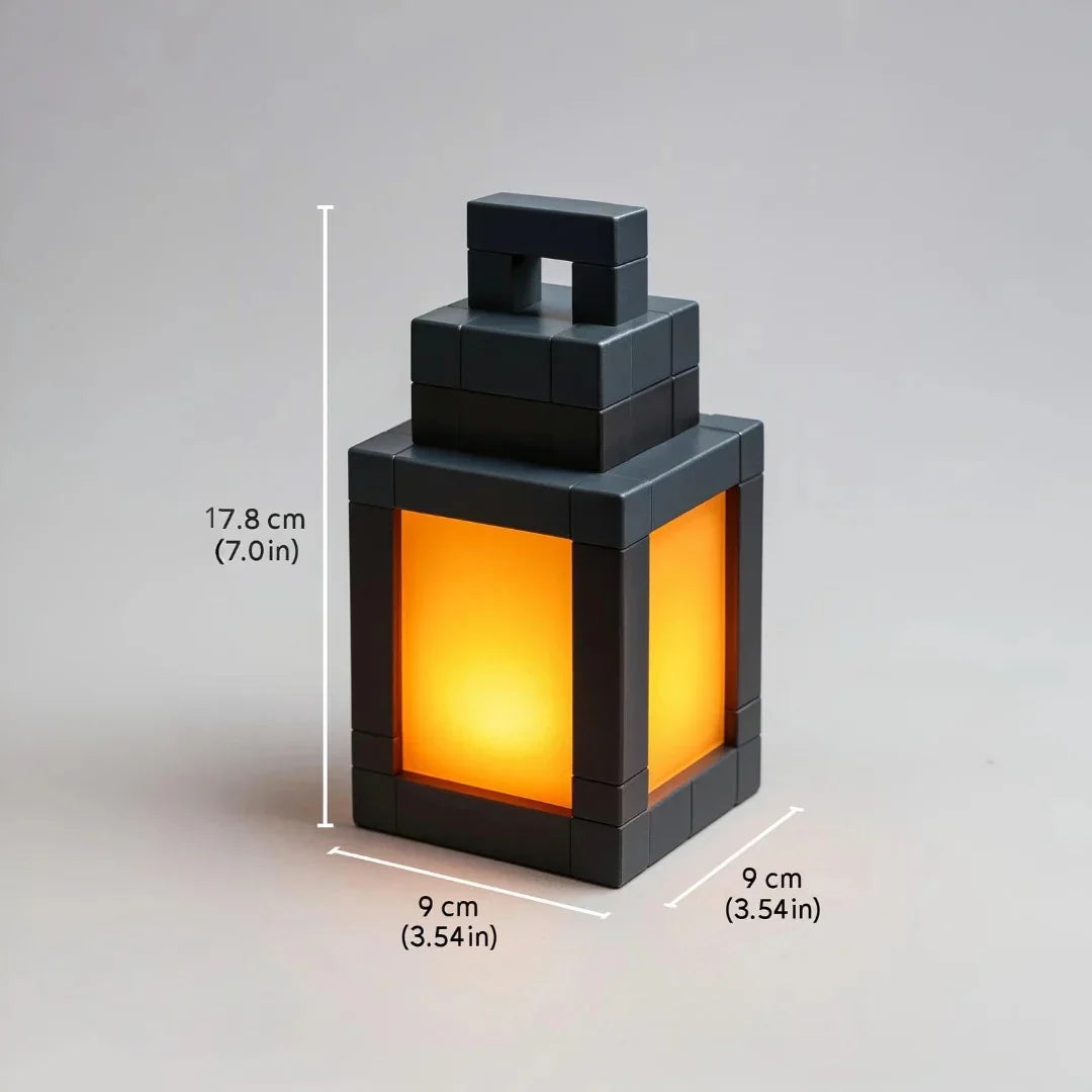 Pixel Gaming Nachtlamp met USB-C Oplaadfunctie