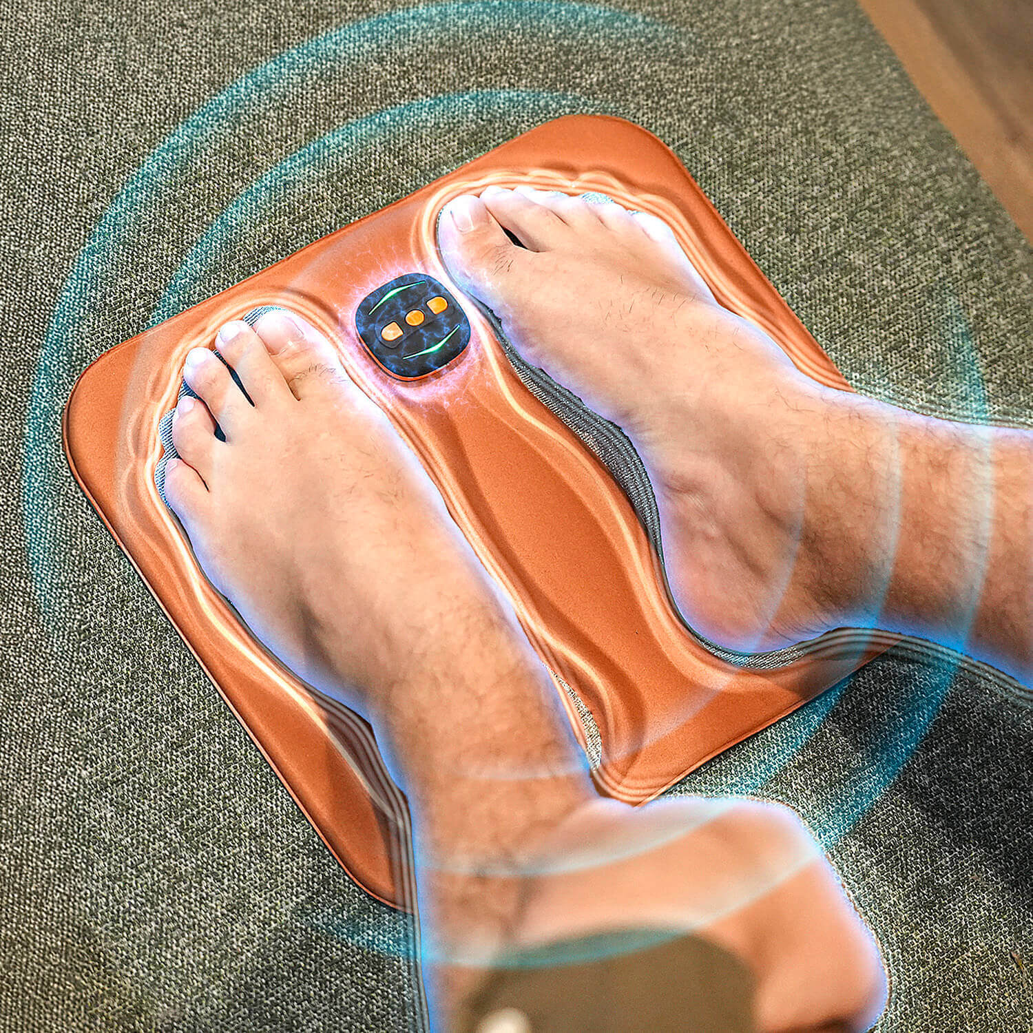 Elektrisch Voetmassagekussen met EMS Technologie en Afstandsbediening